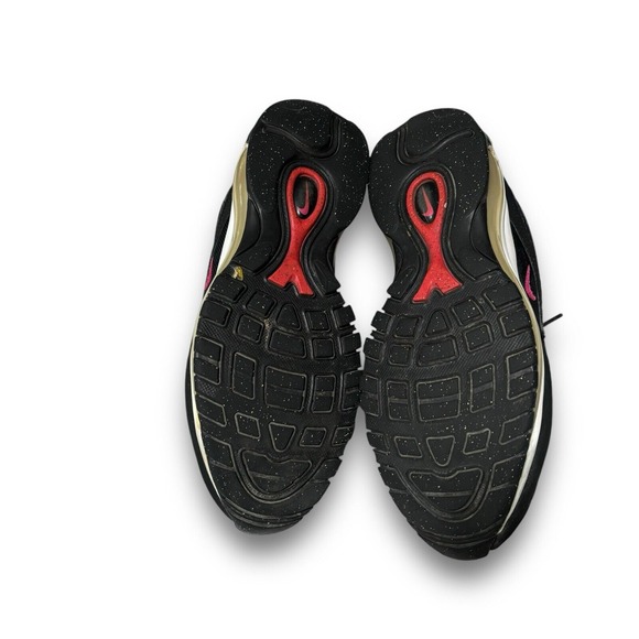 Nike Air‎ Max 97 GS "Blink" Black Running Shoes 921523-001 Size Youth 7Y - Picture 7 of 8